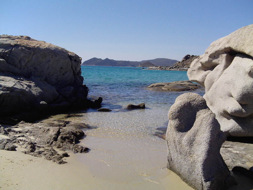 La spiaggia di Santa Giusta