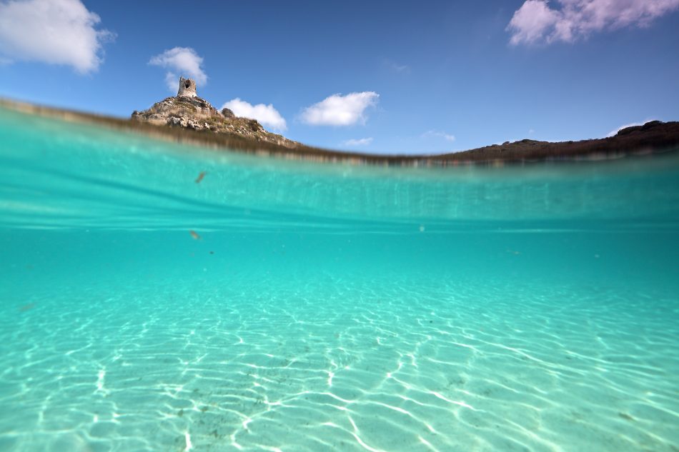 La spiaggia di Simius