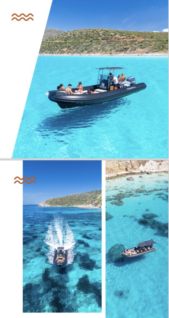 Escursione in gommone con skipper